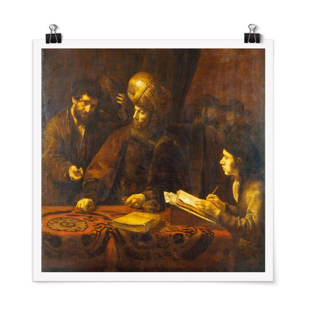 Quadros por movimento artístico Rembrandt Van Rijn - Parable of the Labourers