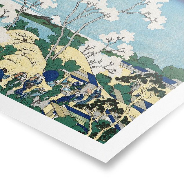 Posters vintage Katsushika Hokusai - The Fuji Of Gotenyama