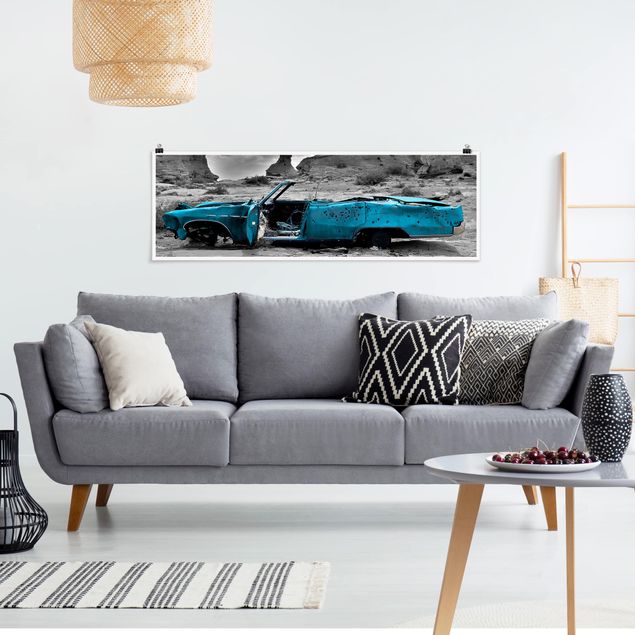 quadros de paisagens Turquoise Cadillac