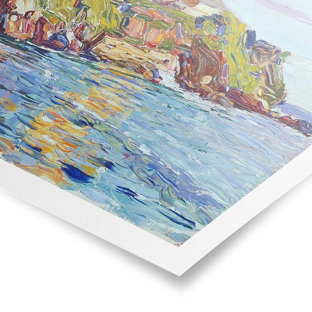 Posters quadros famosos Wassily Kandinsky - Rapallo, The Bay