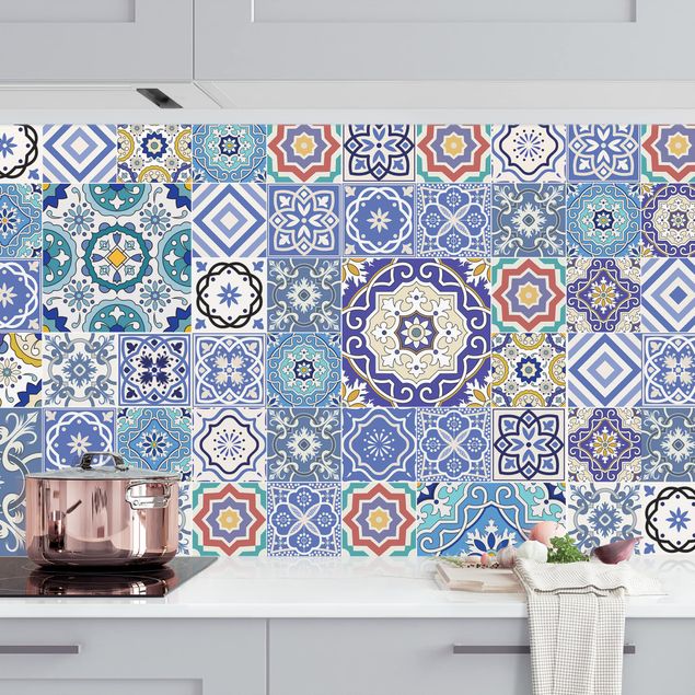 decoraçoes cozinha Backsplash - Elaborate Portoguese Tiles