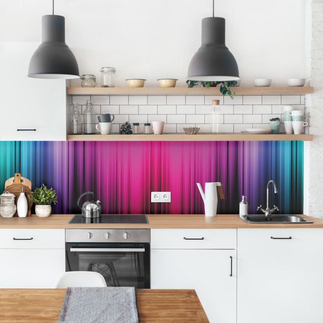 painel anti salpicos cozinha Rainbow Display