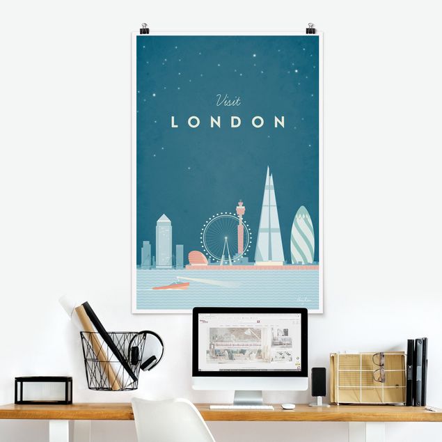 decoraçao para parede de cozinha Travel Poster - London