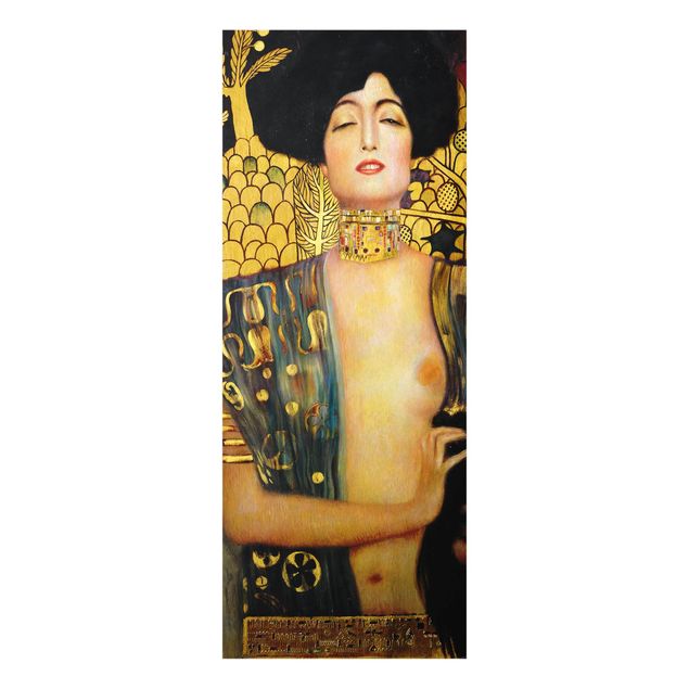 quadros modernos para quarto de casal Gustav Klimt - Judith I