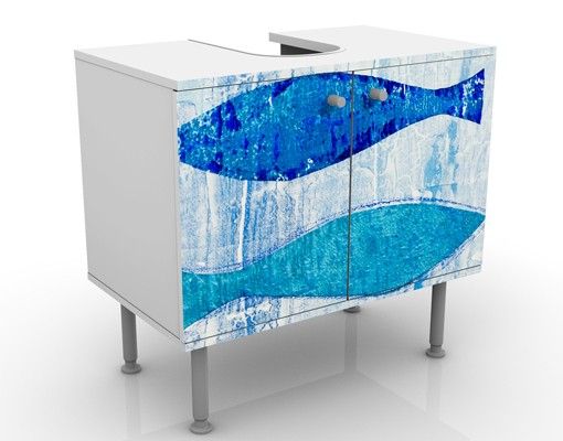 Móveis para lavatório Fish In The Blue