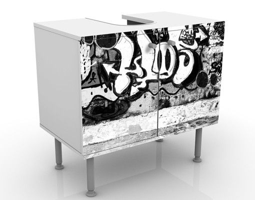 Móveis para lavatório Graffiti Art