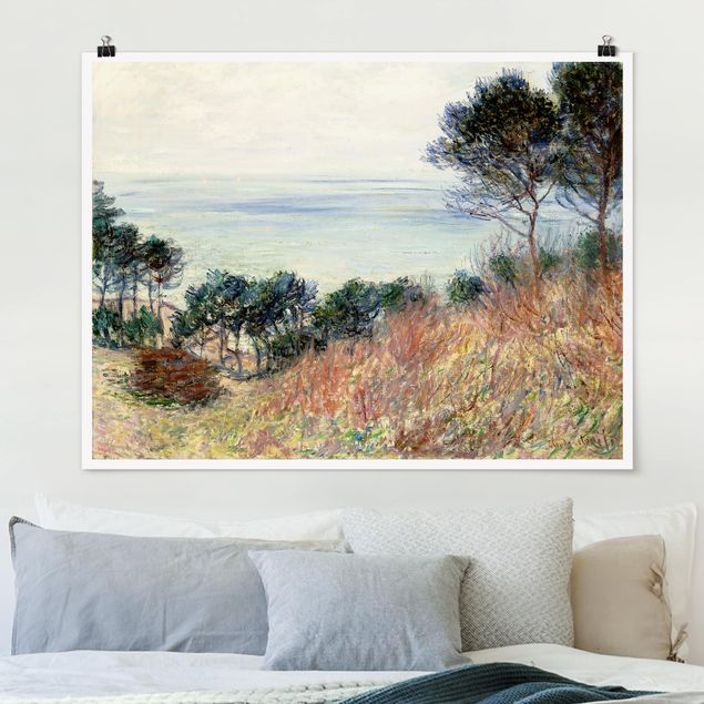 decoraçao para parede de cozinha Claude Monet - The Coast Of Varengeville