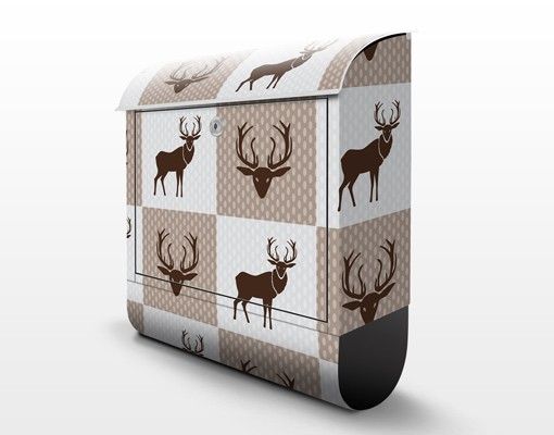 Caixas de correio Deer Ornament