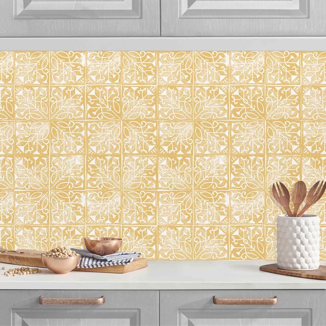 decoraçao para parede de cozinha Vintage Art Deco Pattern Tiles II