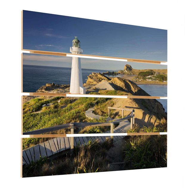 quadros para parede Castle Point Lighthouse New Zealand