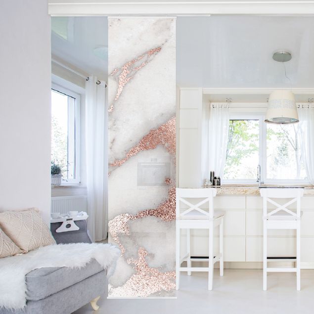 decoraçao para parede de cozinha Marble Look With Glitter
