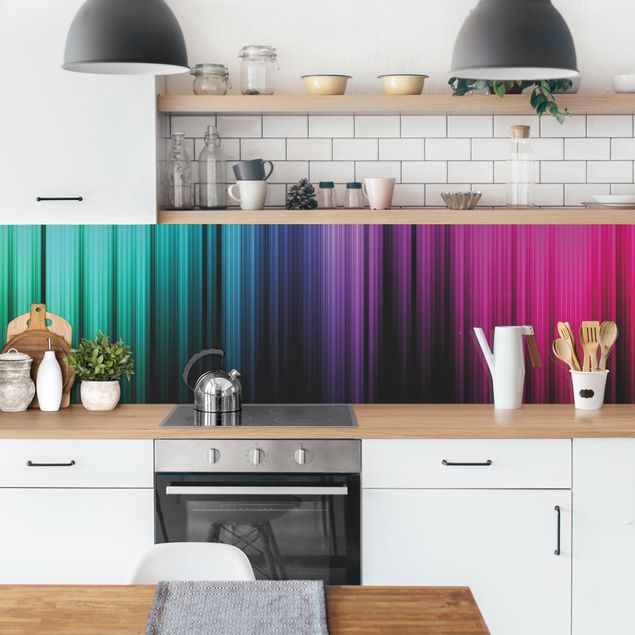 painel anti salpicos cozinha Rainbow Display II