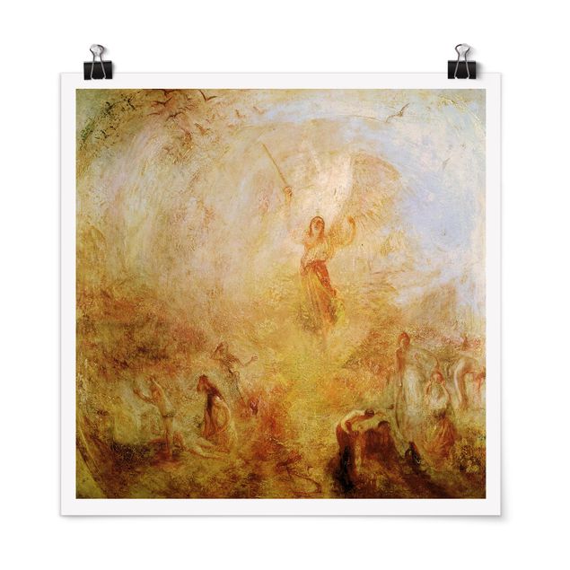 Quadros por movimento artístico William Turner - The Angel Standing in the Sun