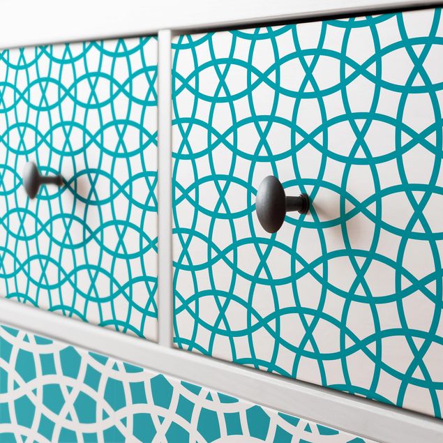 Películas autocolantes acabamento mate 2 Moroccan Mosaic Pattern