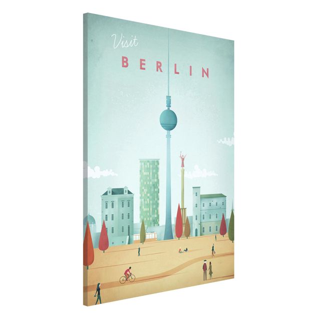 Quadros Berlim Travel Poster - Berlin