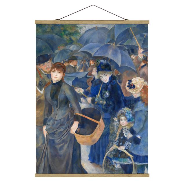 Quadros famosos Auguste Renoir - Umbrellas