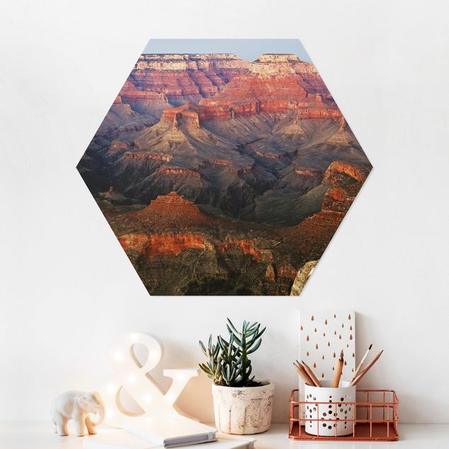 decoraçao para parede de cozinha Grand Canyon After Sunset