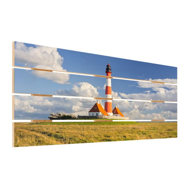 quadros para parede Lighthouse In Schleswig-Holstein