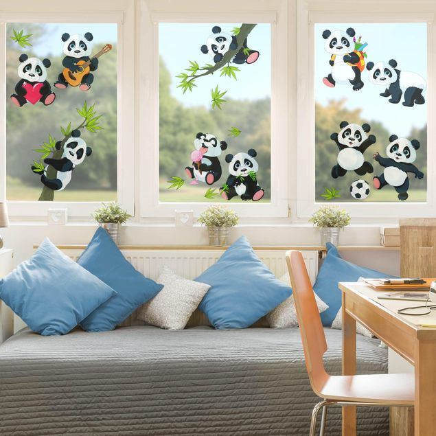 Decoração para quarto infantil Panda Bear Mega Set