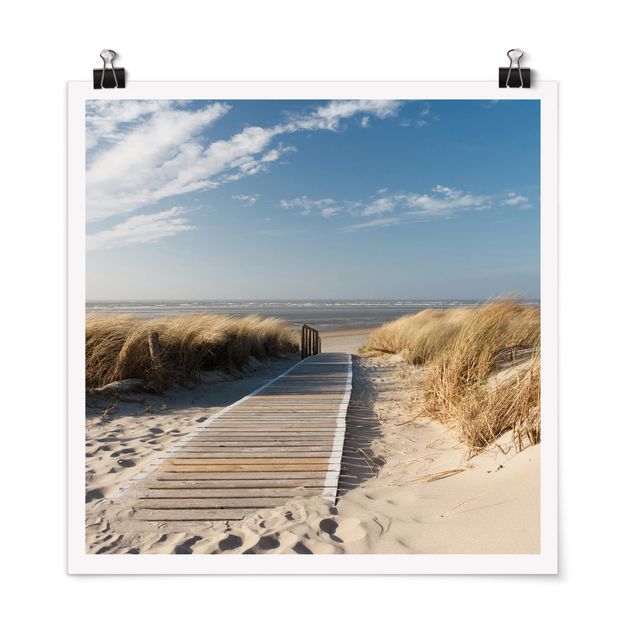 quadro de praia Baltic Sea Beach