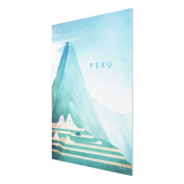 quadro com paisagens Travel Poster - Peru