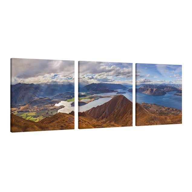 quadros de paisagens Roys Peak In New Zealand