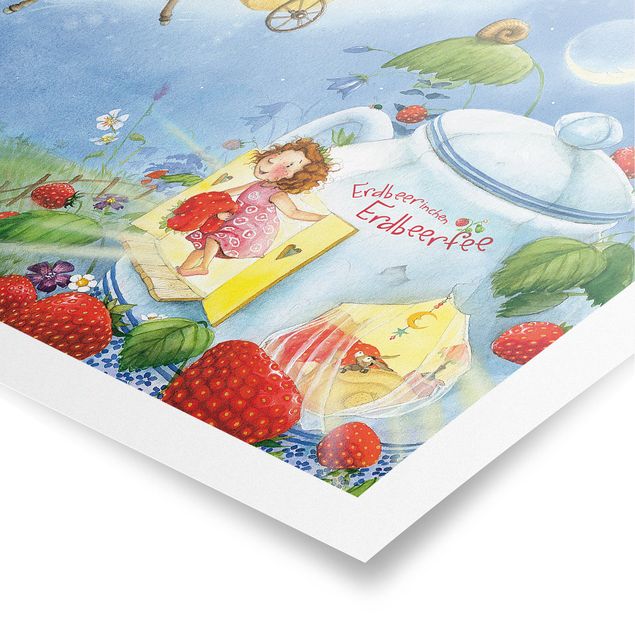 decoração quadros Little Strawberry Strawberry Fairy - Donkey Casimir