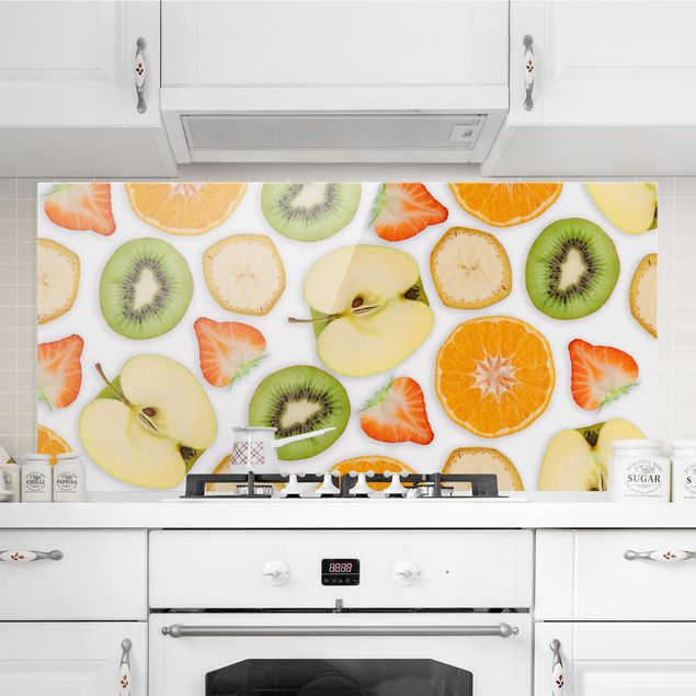 decoraçao cozinha Colorful Fruit Mix