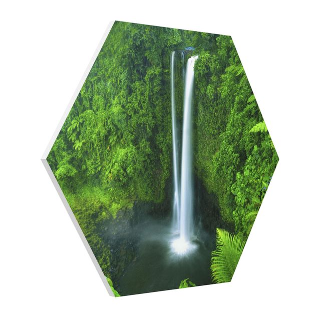 Quadros selva Heavenly Waterfall