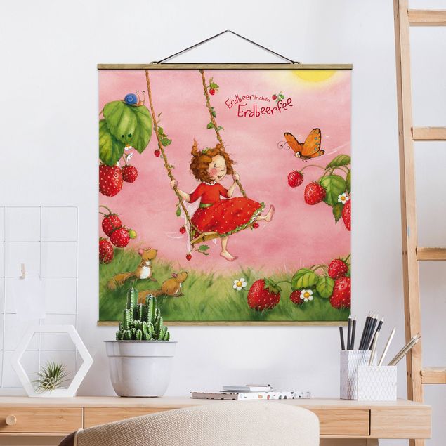 decoração quarto bebé Little Strawberry Strawberry Fairy - Tree Swing