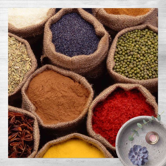 tapetes de exterior Colourful Spices