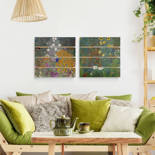 decoraçoes cozinha Gustav Klimt - The Green Garden