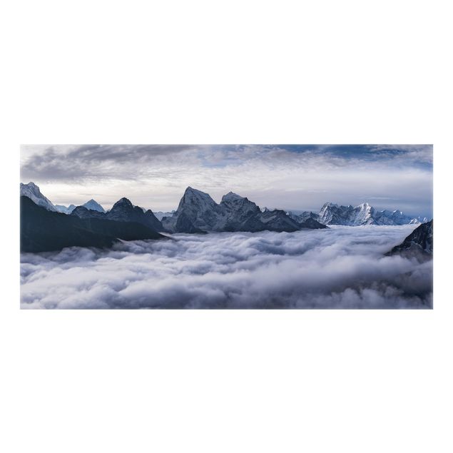 Painel anti-salpicos de cozinha Sea Of ​​Clouds In The Himalayas