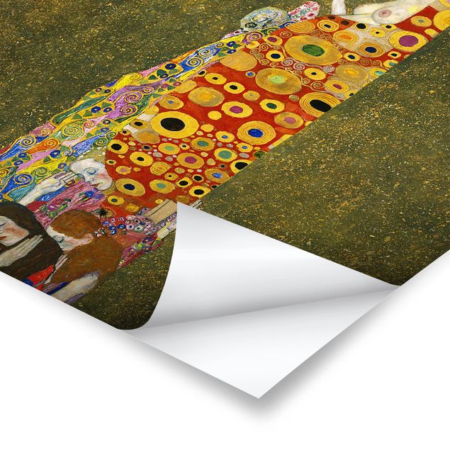 Quadros famosos Gustav Klimt - Hope II
