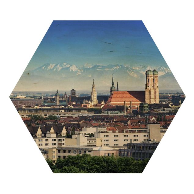 Quadros hexagonais Munich
