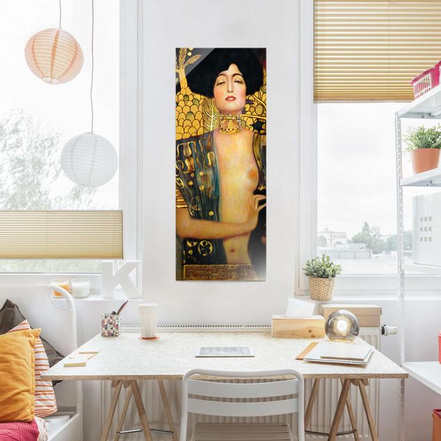 Quadros movimento artístico Art Déco Gustav Klimt - Judith I