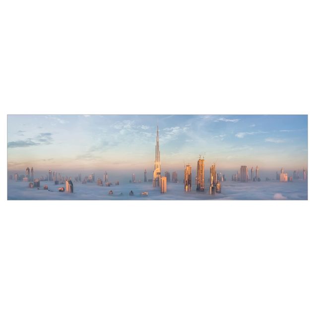 Backsplash de cozinha Dubai Above The Clouds