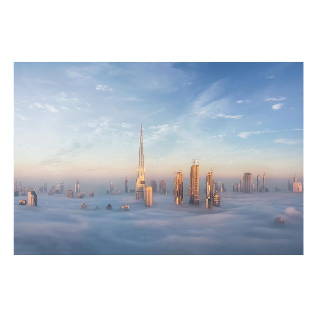 Painel anti-salpicos de cozinha Dubai Above The Clouds
