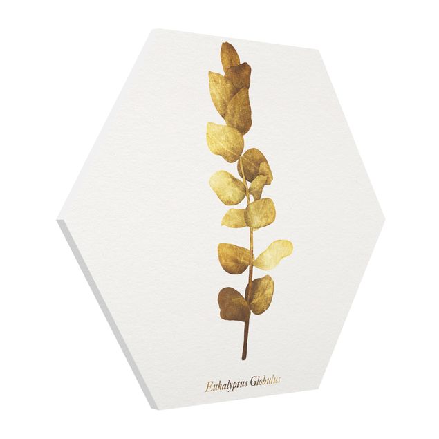 quadros com frases motivacionais Gold - Eucalyptus