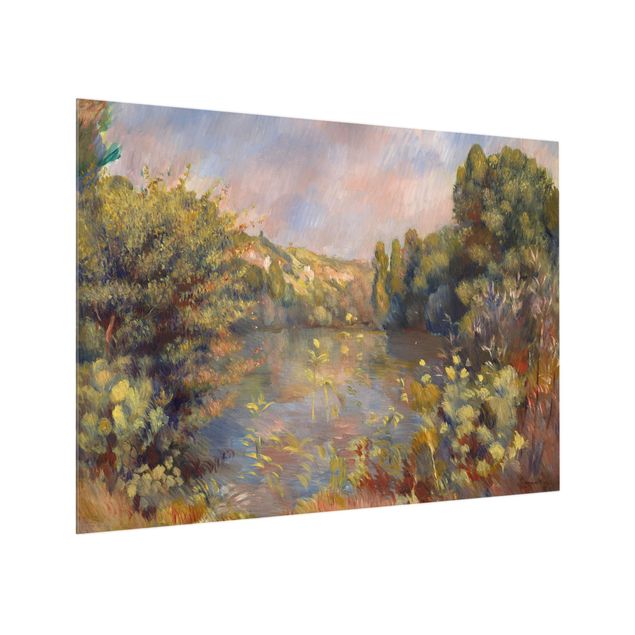Quadros por movimento artístico Auguste Renoir - Landscape With Lake