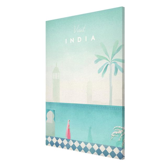 Quadros cidades Travel Poster - India