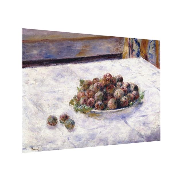 Quadros por movimento artístico Auguste Renoir - Tray With Plums