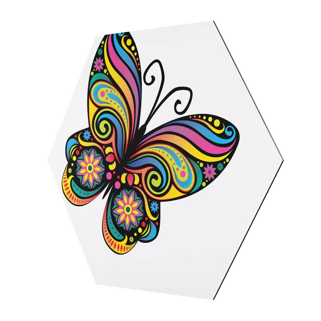decoração quadros No.BP22 Mandala Butterfly