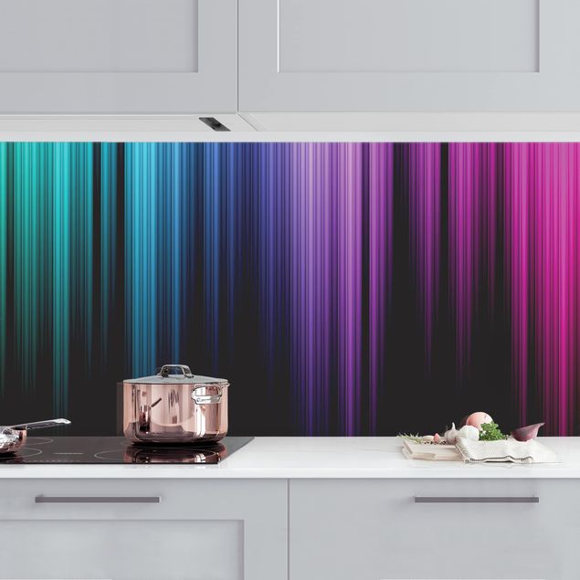 decoraçao para parede de cozinha Rainbow Display II