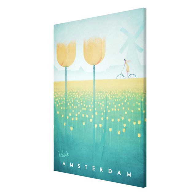 Quadros cidades Travel Poster - Amsterdam