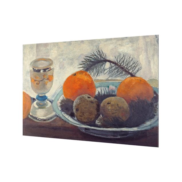 Painel antisalpicos Paula Modersohn-Becker - Still Life With Frosted Glass Mug