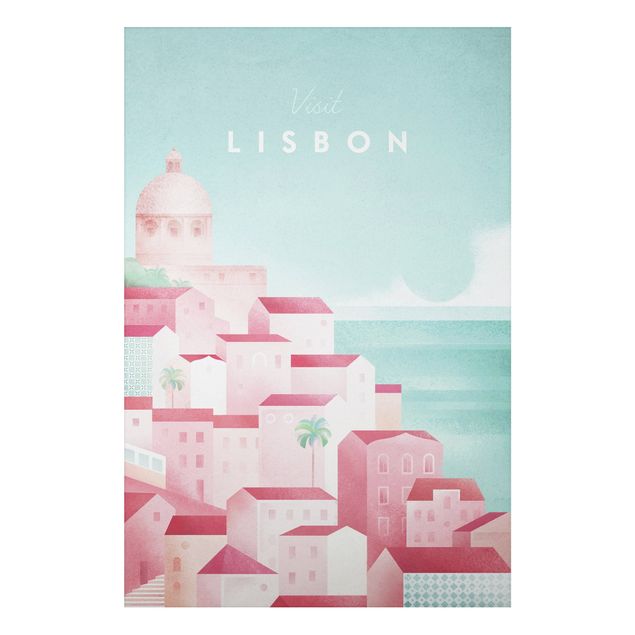 quadros de paisagens Travel Poster - Lisbon
