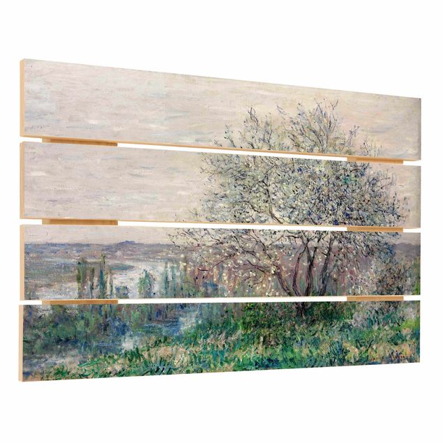 Quadros de Claude Monet Claude Monet - Spring in Vétheuil