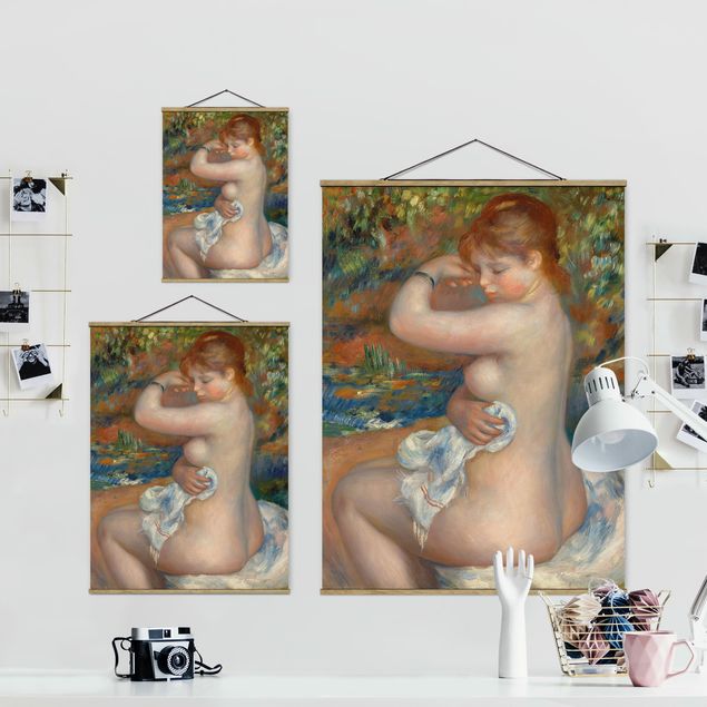 Quadros retratos Auguste Renoir - After the Bath