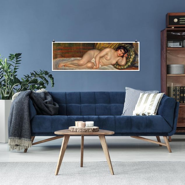 Quadros por movimento artístico Auguste Renoir - Lying female Nude (Gabrielle)